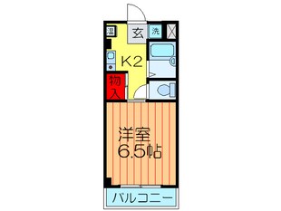 ソレイユ川崎の物件間取画像